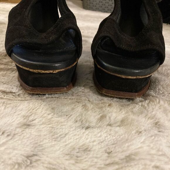 𝅺: : YSL Yves Saint Laurent Platform Sandals Stiletto Heels : :​ - Picture 6 of 15